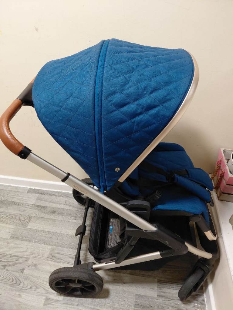 Blue Pushchair / Stroller mybabiie – Good Condition