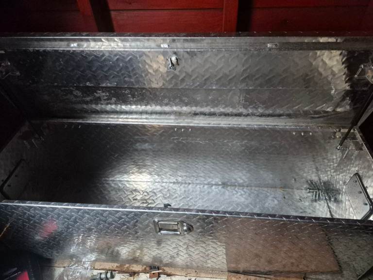 Aluminium lockable boxes  