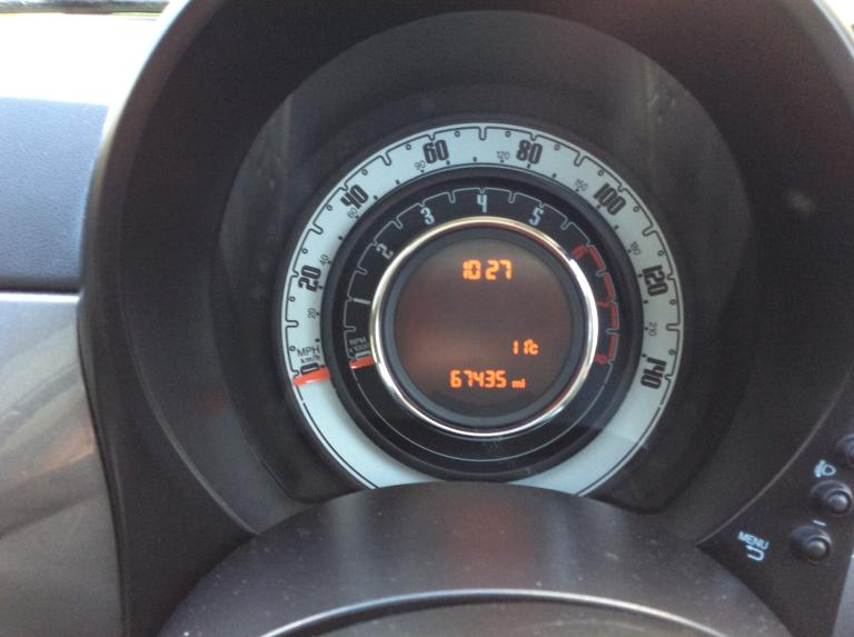 2016 Fiat 500 1.2 Lounge 3dr HATCHBACK Petrol Manual