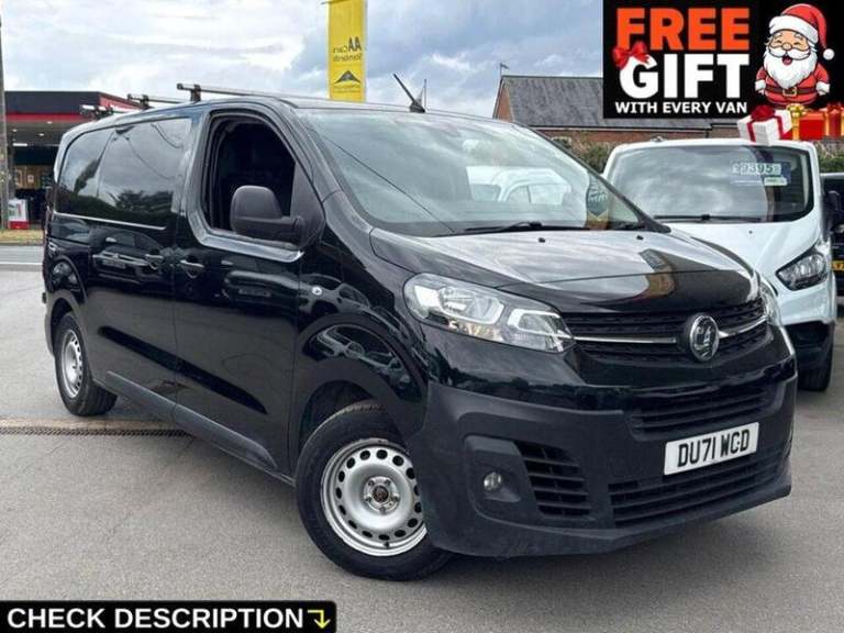 2021 Vauxhall Vivaro Turbo D 2700 Dynamic Panel Van 1.5 Manual Diesel Panel Van Diesel Manual