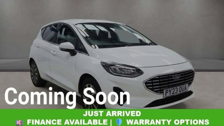 2023 Ford Fiesta 1.0 EcoBoost Titanium 5dr HATCHBACK PETROL Manual