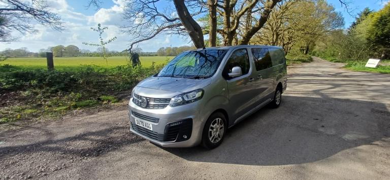 2020 Vauxhall Vivaro 3100 2.0d 120PS Sportive H1 D/Cab finance available euro 6 6 seats PANEL VAN...