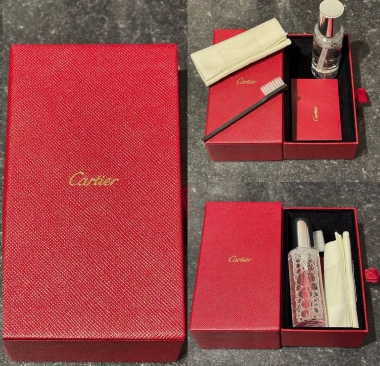 Cartier Jewellery & Watch Cleaning Solution Kit - NEW