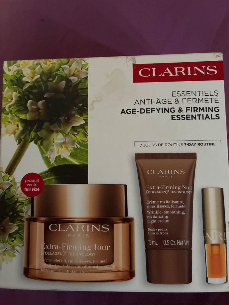Clarins Age-Defying & Firming Essentials Skincare Set