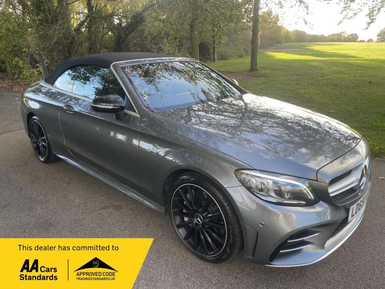 2019 Mercedes-Benz C Class 3.0 C43 V6 AMG (Premium) Cabriolet G-Tronic+ 4MATIC Euro 6 (s/s) 2dr C...