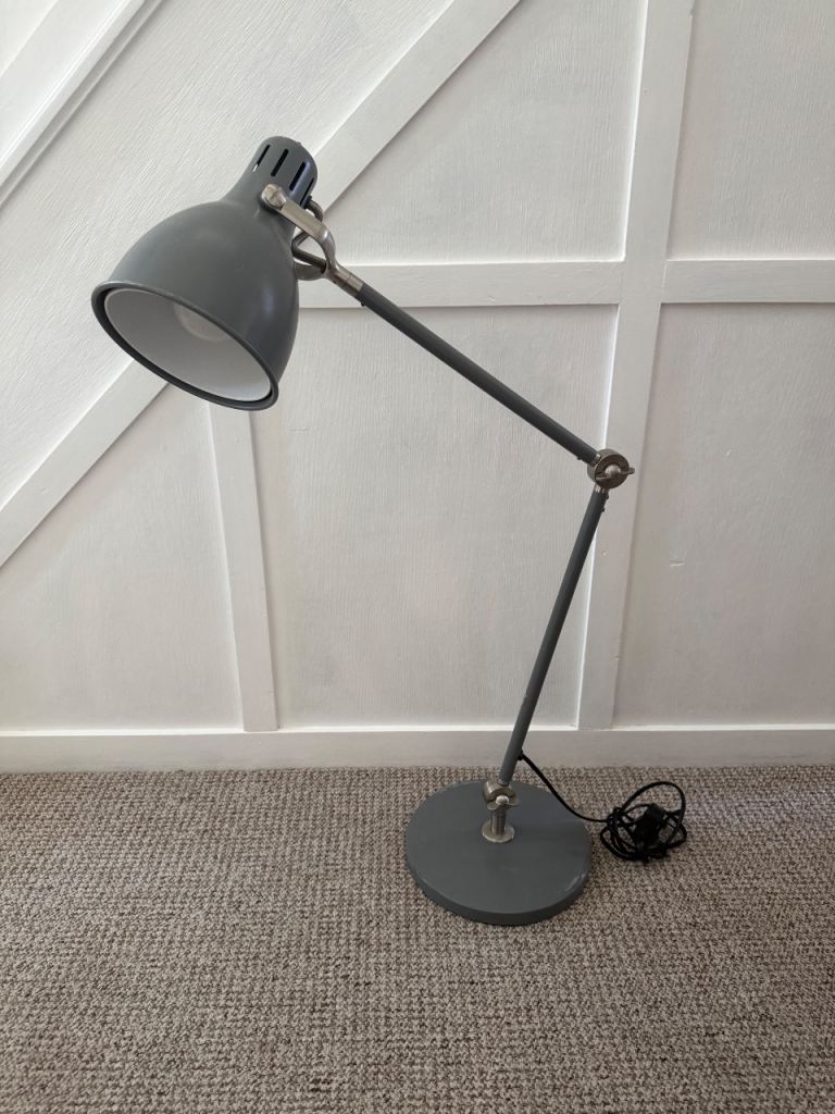 Ikea ARÖD Work lamp / metal grey tablet lamp
