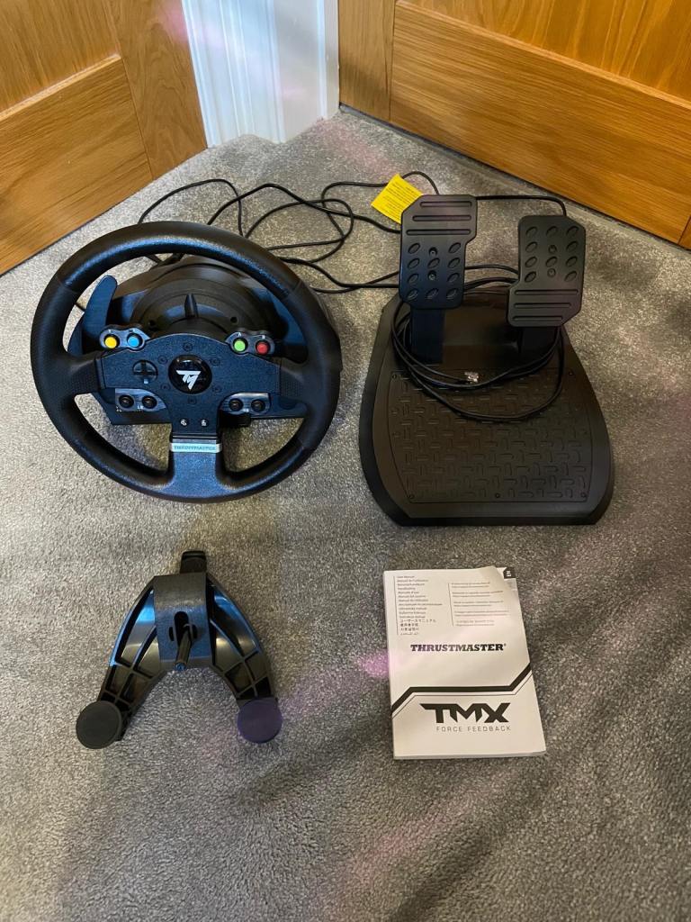 Thrustmaster TMX Racing Wheel and pedals