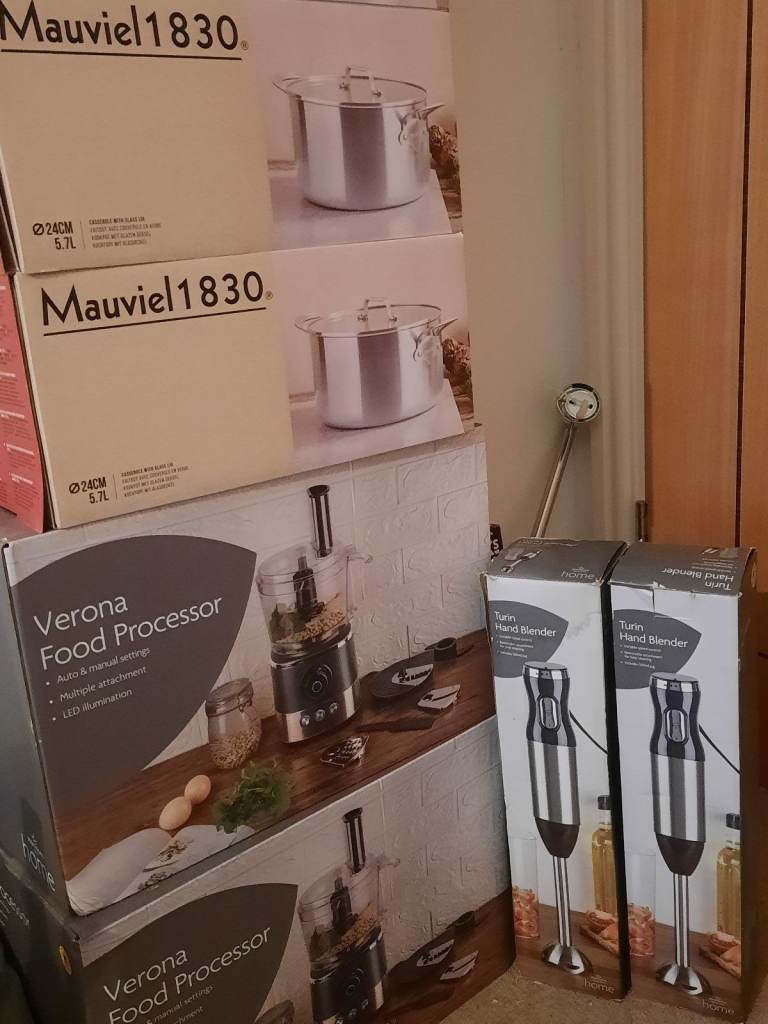 Verona Food Processor – Brand New in Grey