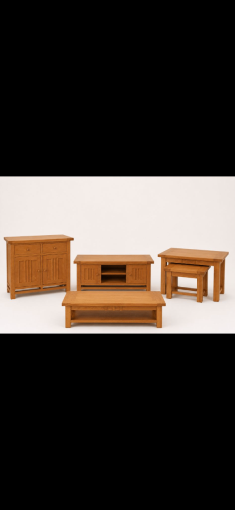 Solid Oak Livingroom Furniture 