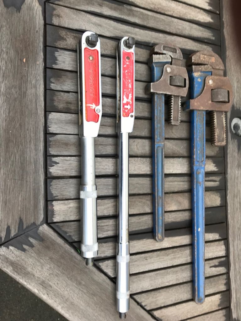 Britool Stilson Wrenches