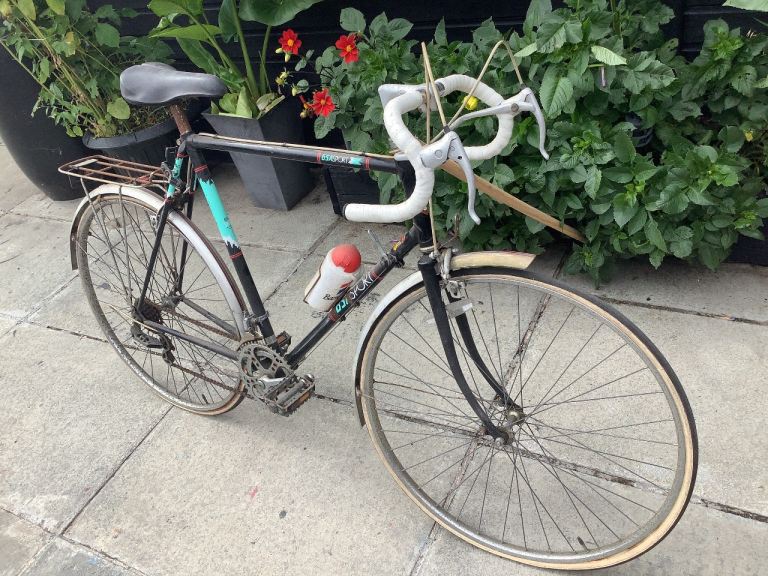 Vintage BSA Road Bike – Black, Fair Condition