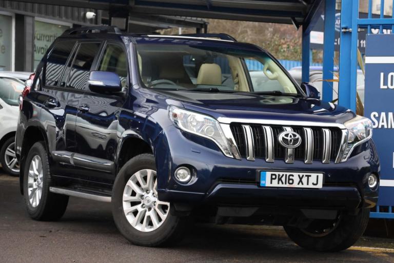 2016 Toyota Land Cruiser 3.0 D-4D Invincible Auto 5dr 7 Seats ESTATE DIESEL Automatic