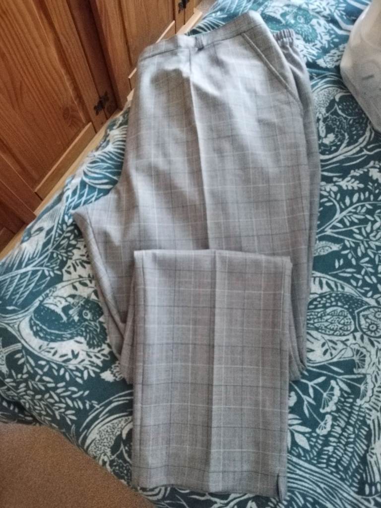 image for Damart Ladies Check Trousers