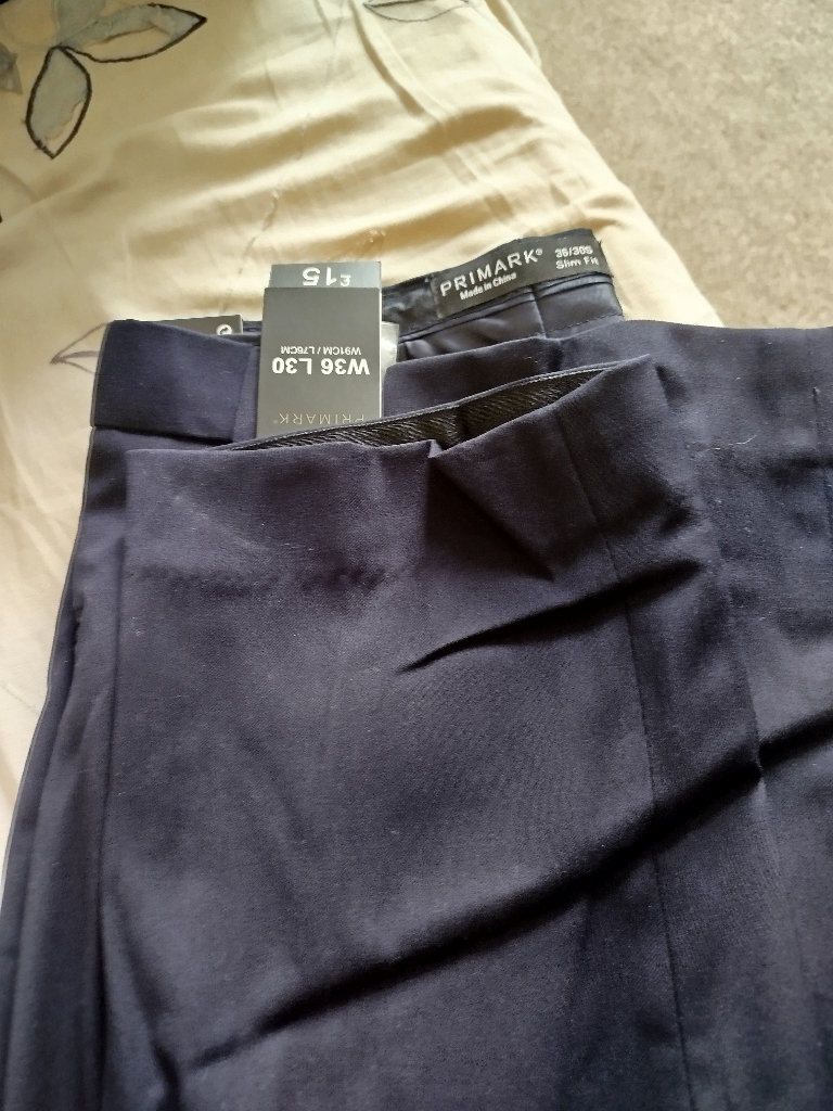 Brand new trouser and blazer colour nayve