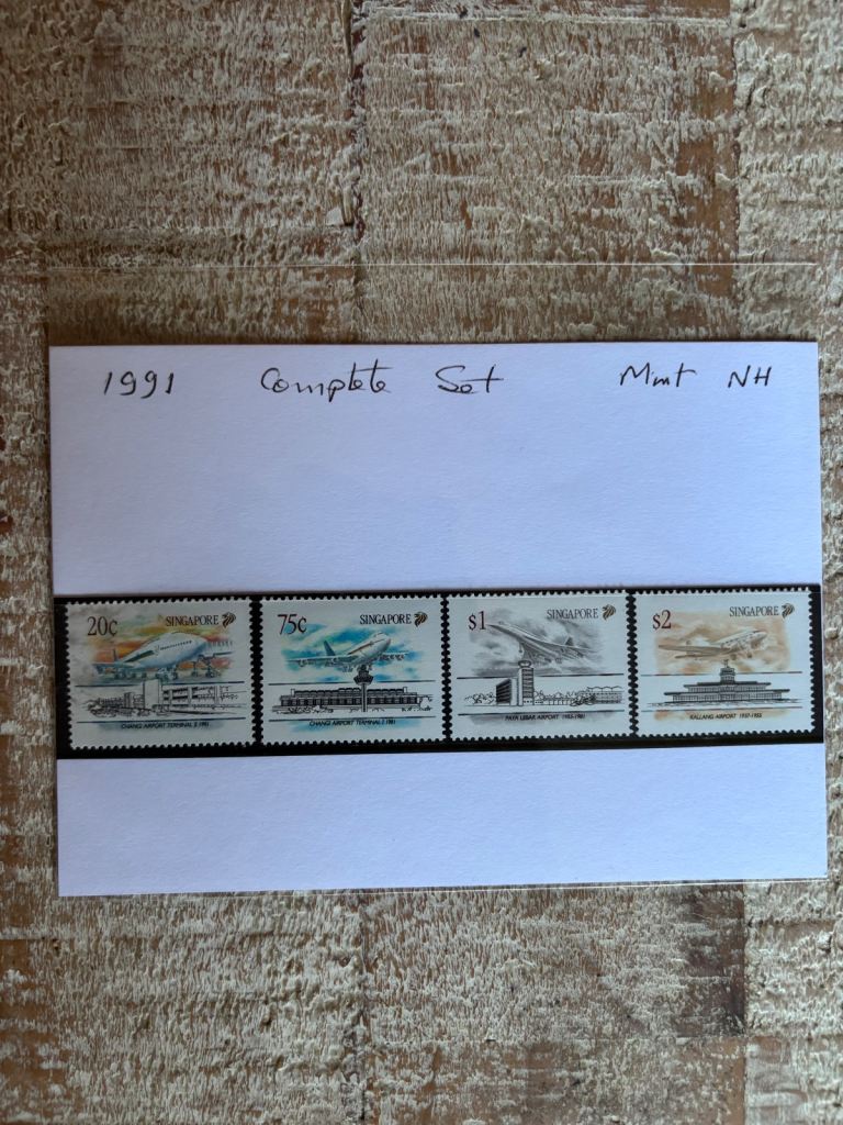 1991 Singapore Civil Aviation Set