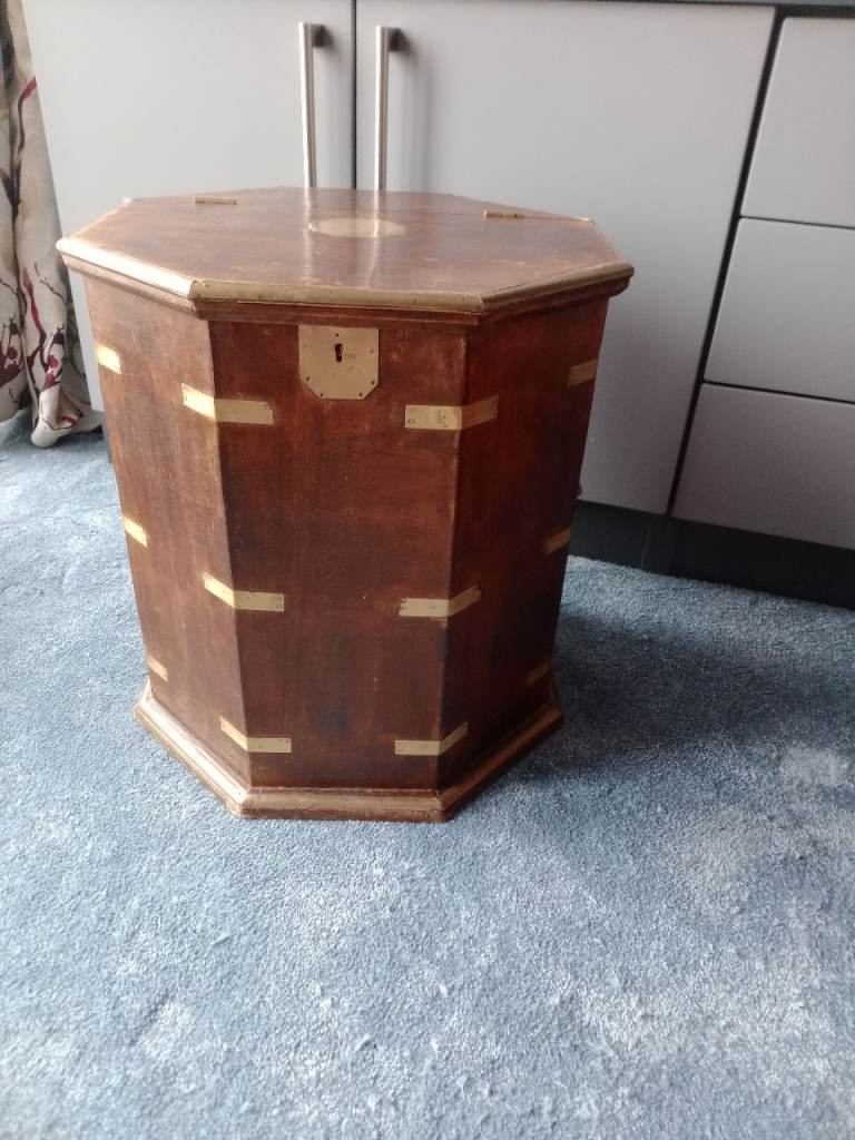 Wooden storage chest