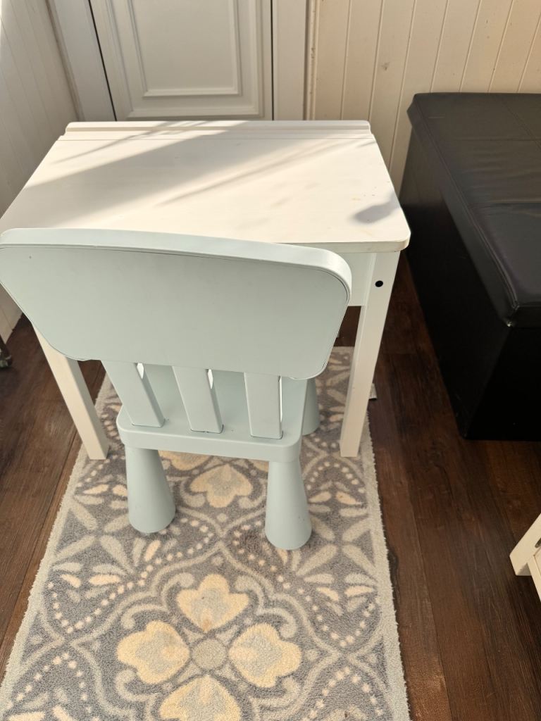 Ikea kids table and. chair