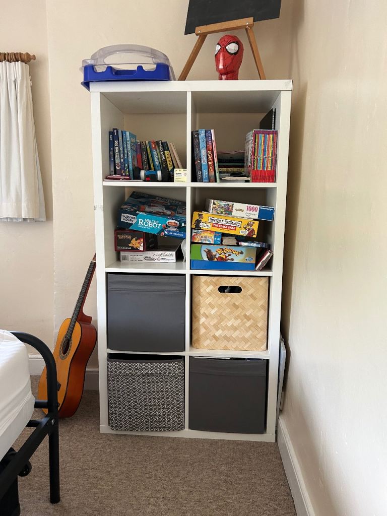 IKEA KALLAX style 2x4 Cube Storage Unit – White
