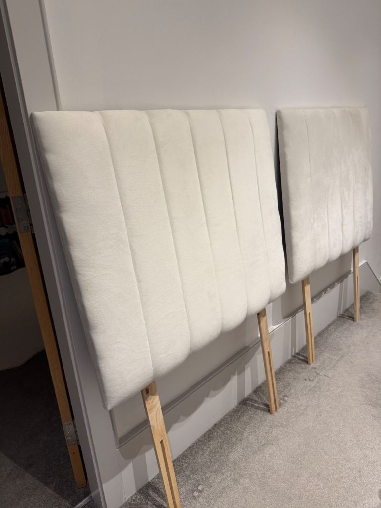 Two x single bed headboards