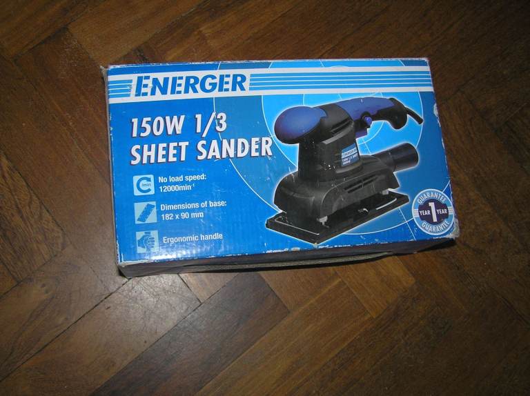ENERGER 150W 1/3 Sheet Sander 