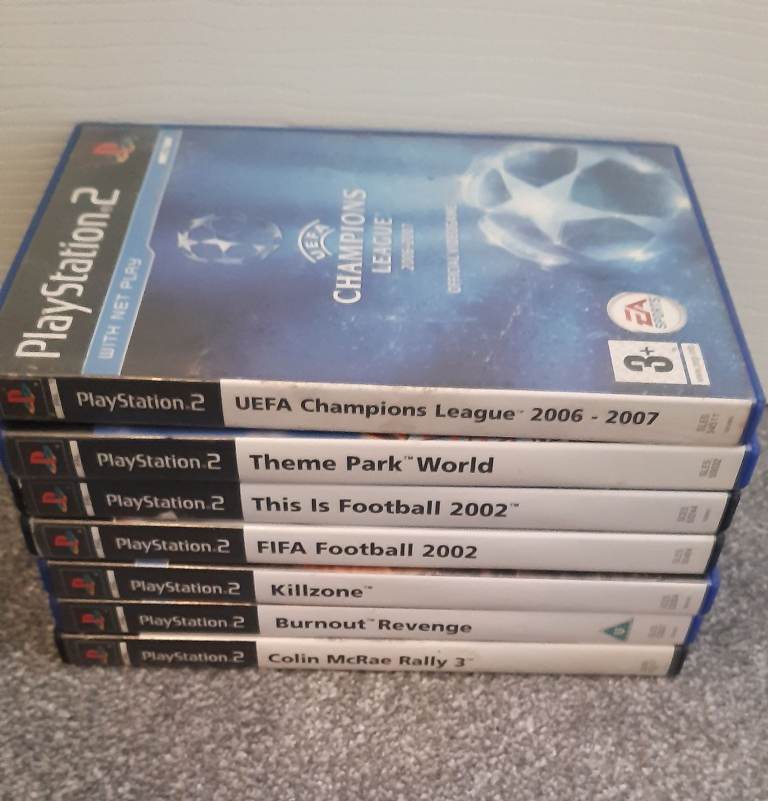 PlayStation 2 Game Bundle - 7 Titles, Good Condition