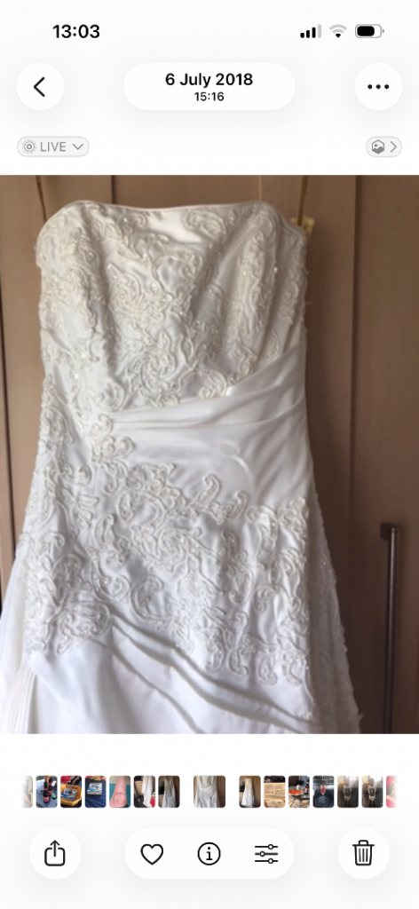 Size 12 wedding dress