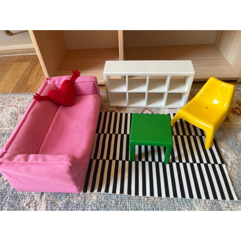 IKEA HUSET dolls furniture living room