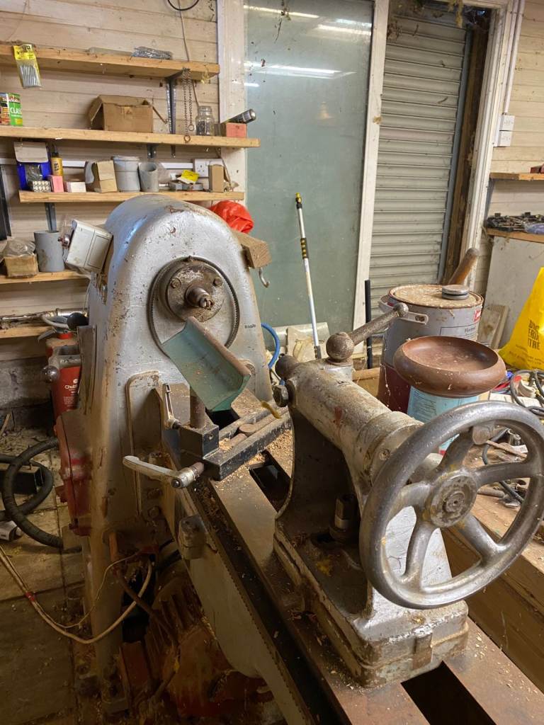 Wadkin RS 8: 2m Bed Very Robust Wood Turner's Lathe and Tools 240V Single Phase