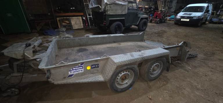 Ifor Williams 2018 Gh94BT 9x4ft plant trailer 