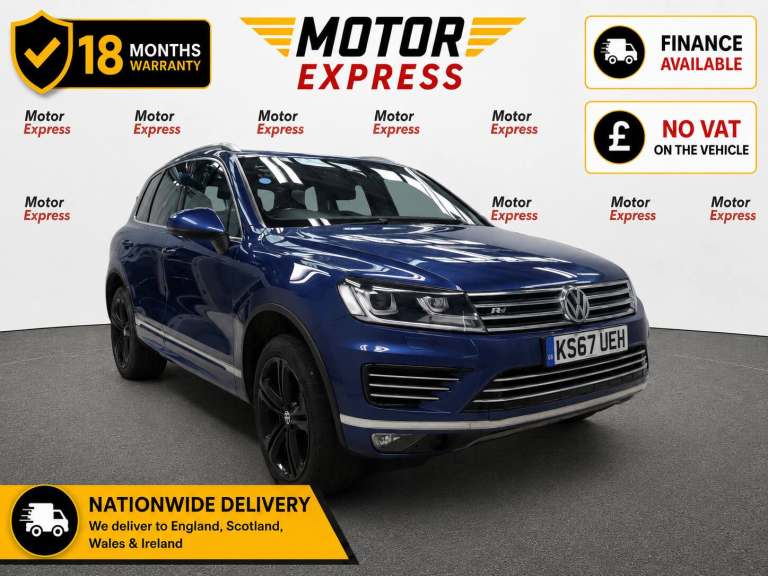 2018 Volkswagen Touareg 3.0 V6 TDI BlueMotion Tech 262 R-Line 5dr Tip Auto ESTATE Diesel Automatic
