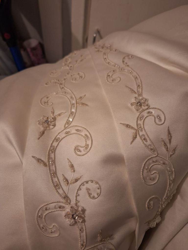 Ivory gown