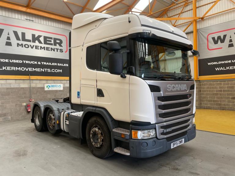 SCANIA G450 HIGHLINE *EURO 6* 6X2 TRACTOR UNIT - 2015 - BP15 OWB