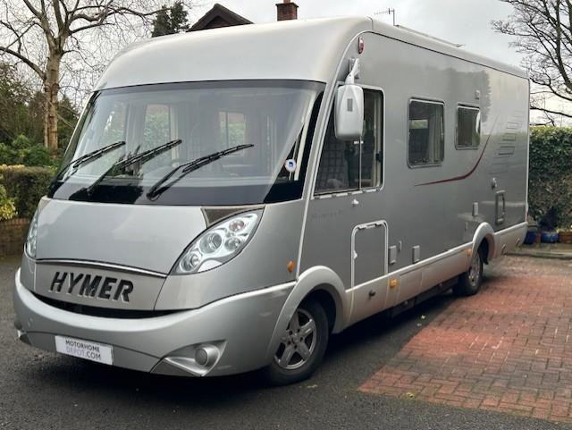 2009 HYMER B654 SL  A-CLASS 4 BERTH FRENCH BED MOTORHOME FOR SALE