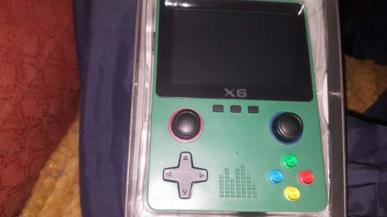 X6 games console hand held 