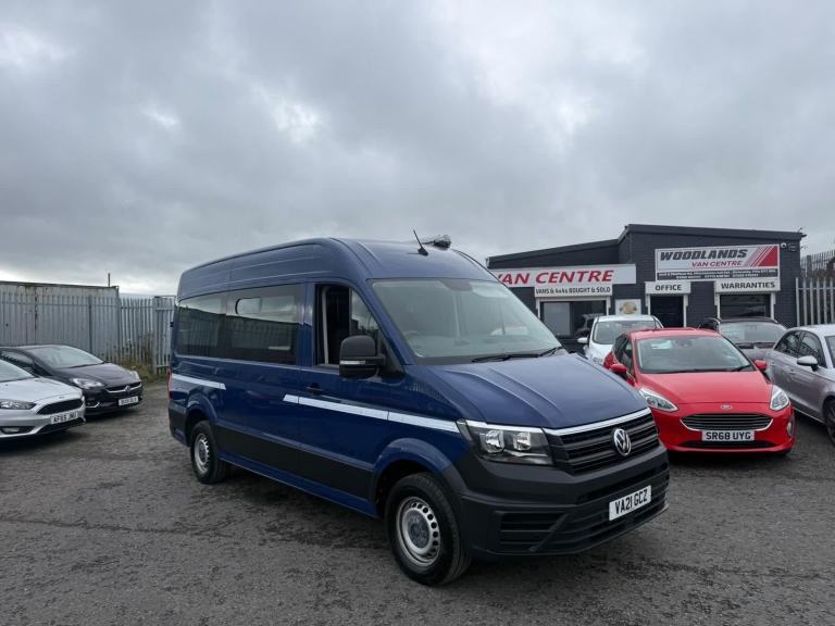 2021 ON 21 PLATE VOLKSWAGEN CRAFTER CR35 TRENDLINE TDI 140 8K BLUEMOTION ULEZ