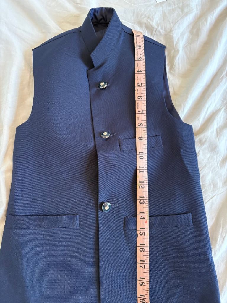 Waistcoat Navy blue colour 5-6 years and 7-8 years
