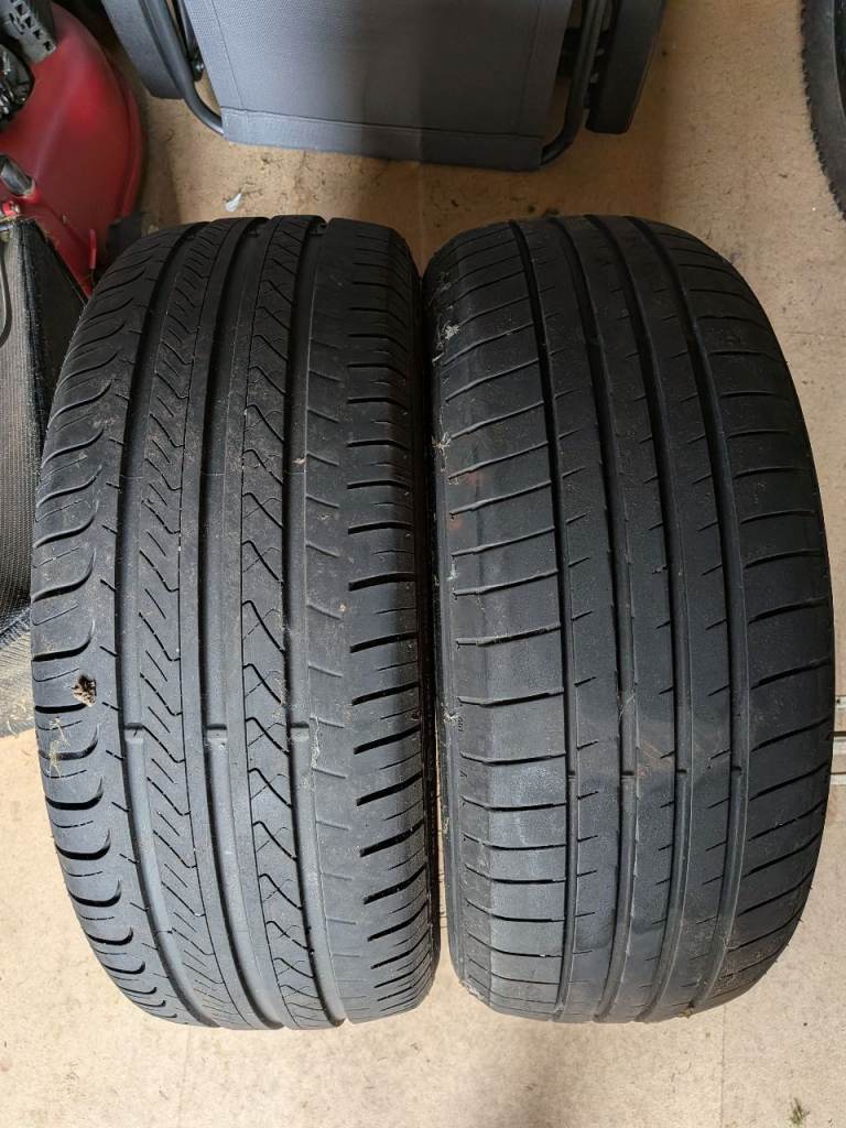 Pair of 205/55 R16 Tyres - GT Radial & Autogreen - Great Tread