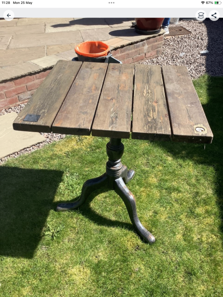 Pub table bbq table outdoor table 