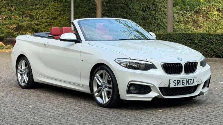 2016 BMW 2 Series 220d M Sport 2dr Step Auto CONVERTIBLE DIESEL Automatic