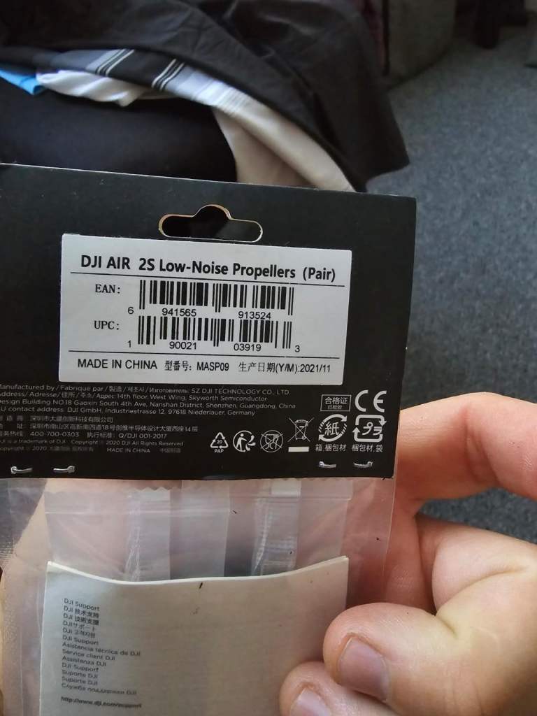 Sale on till tomorrow night- moving out! New DJI AIR 2S Low-Noise Propellers (Pair)