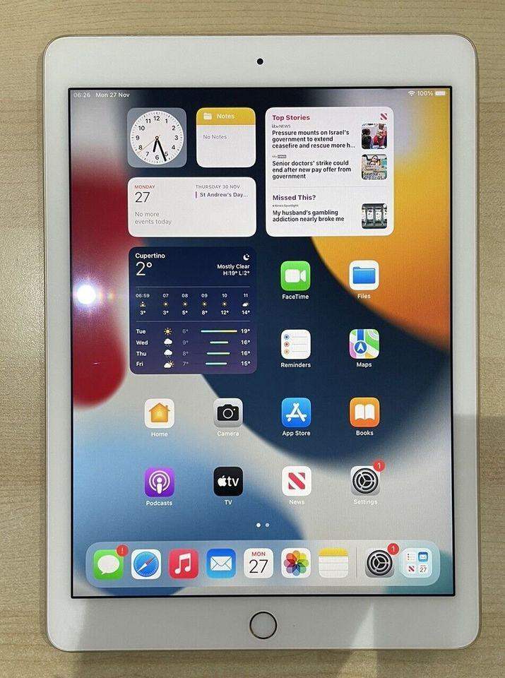 Apple iPad Air working great (Amazon/ Disney supported)