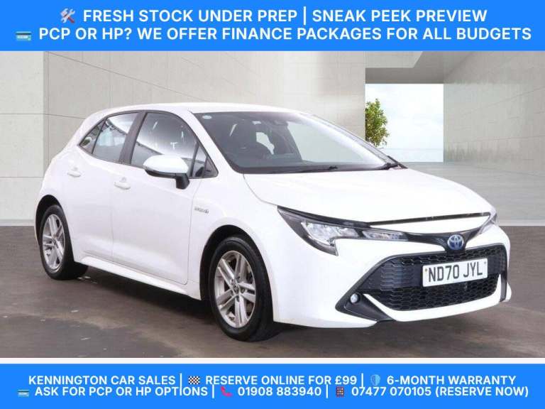 2021 Toyota Corolla 1.8 VVT-i Hybrid Icon 5dr CVT HATCHBACK PETROL/ELECTRIC Automatic