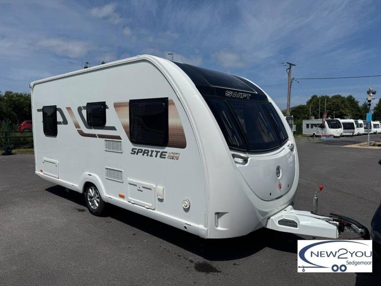 2021 Swift Alpine 4 FIXED BED Caravan- STOCK NO S054 - LOVELY CONDITION