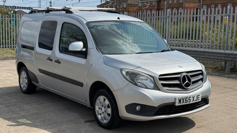 2015 Mercedes-Benz Citan X LWB DUALINER Crew Cab Window Van AC 6 Speed PANEL VAN Diesel Manual