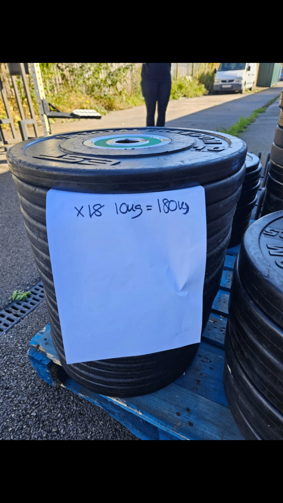 available ziva polyurethane dumbbells and weights plates for sale on bulk