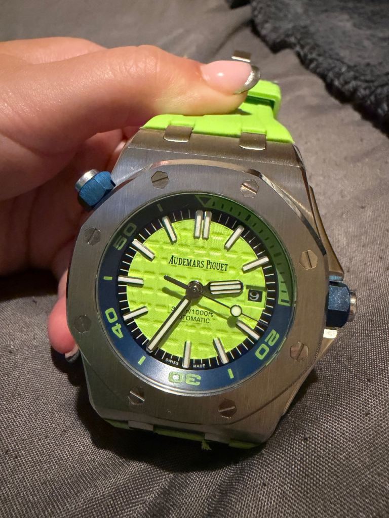 AUDEMARS PIGUET GREEN WATCH