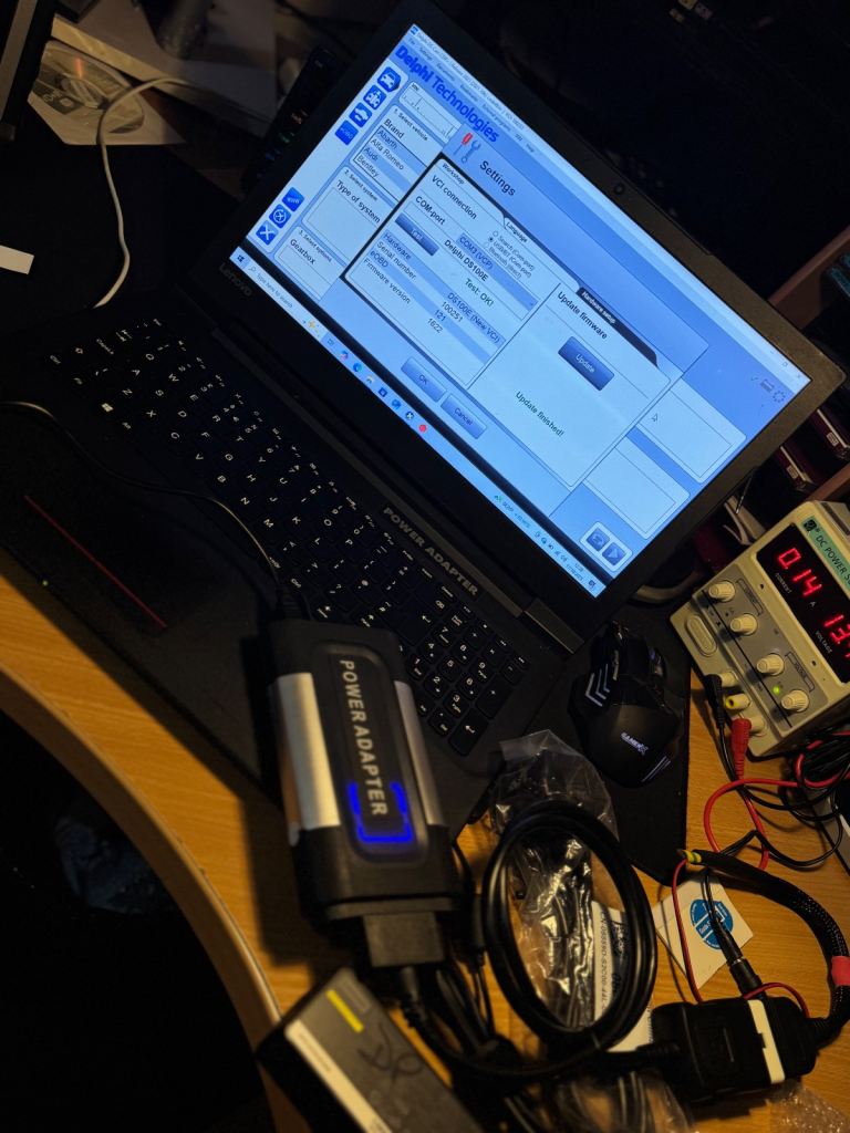 Kit Diagnostic Delphi Autocom car van hgv i5 6th, 500 gb ssd, 4 gb RAM