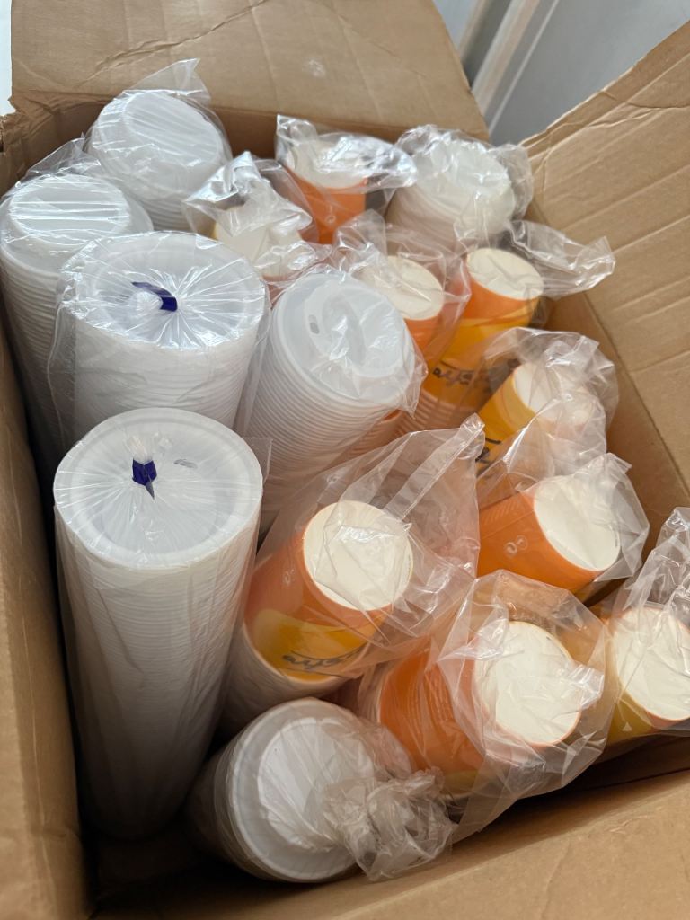 Premium 450 Paper Cups 250ml -  Unused