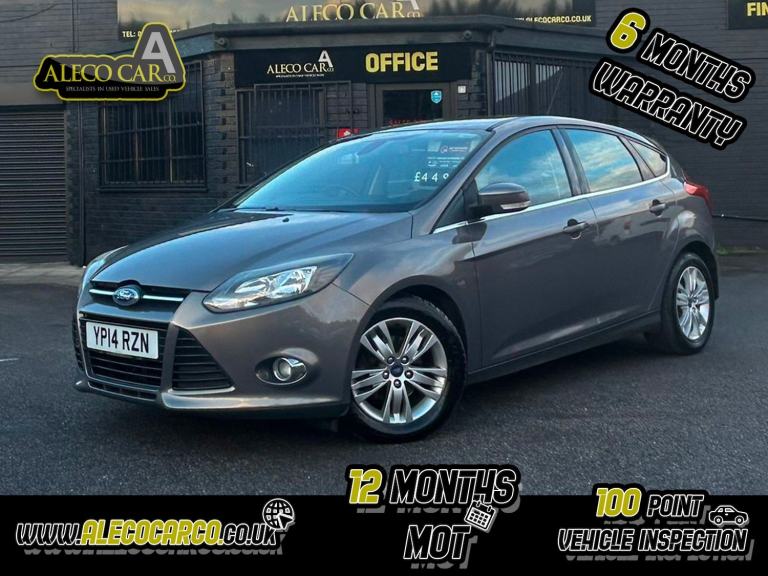 FORD FOCUS 1.6 TDCi Titanium Navigator Brown Manual Diesel 2014