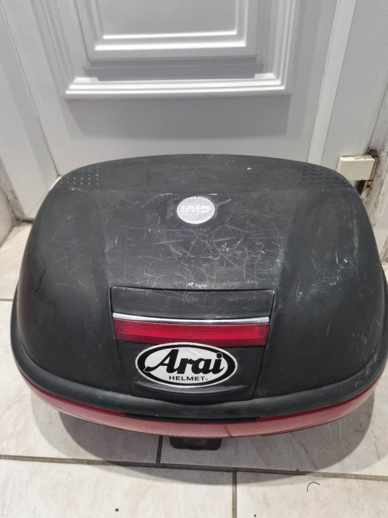 Black Givi rear top box